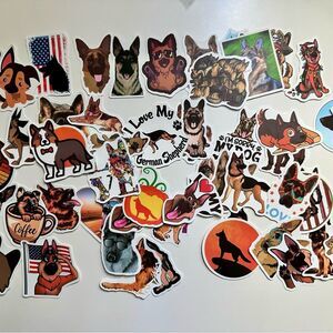 German Shepherd Dog Stickers